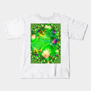 Green Thing Abstract Kids T-Shirt